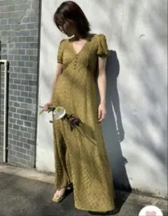 【FRAYI.D】バルファスレースワンピース　サイズ0