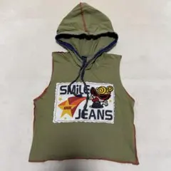 HYSTERIC MINIヒスミニ ノースリーブパーカー110ヴィンテージ