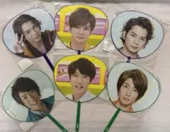 ARASHI 嵐　松本潤　相葉雅紀　ミニうちわ　セット