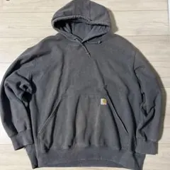 Carhartt グレー フード付きパーカー