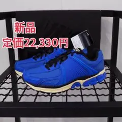 新品 定価22330円 ナイキ ズーム ボメロ 5 本革 レザー スニーカー 青