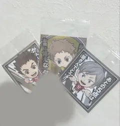 ハイキュー!! 音駒高校 夜久衛輔 犬岡走 灰羽リエーフ ウエハース ステッカー