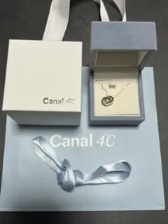 Canal 4°C ダブルループ ネックレス