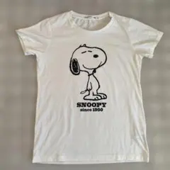 UNIQLO スヌーピー Tシャツ L ホワイト