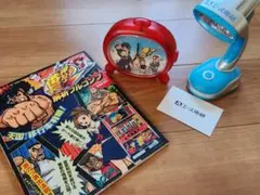 レア　パチスロ　押忍！番長　 非売品目覚まし時計 セット