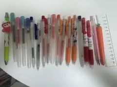 ボールペン 色ペン各種 の セット 24点
