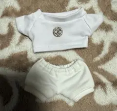 CCロゴ ボタン ラブブ 17cm対応 Tシャツショーパン セット