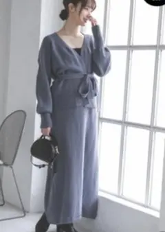 ソフトタッチキャミワンピニットアップ fifthニット fifthワンピース