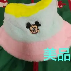 ディズニー バゲットハット ミッキーふわもこバゲットハット ミッキーハット