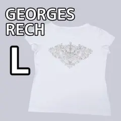 GEORGES RECH ジョルジュレッシュ 半袖Tシャツ 白 イトキン 40のサムネイル