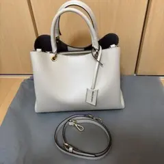 GIANNI NOTARO 2wayバッグ　ベージュ