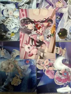 ホロライブ クリアファイル 5種セット(値下げ交渉可・即購入ok)
