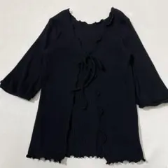 美品 Searoomlynn Tieチュニックmellowカーディガン