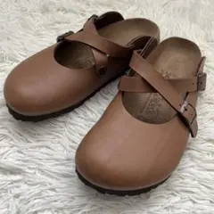 美品　ビルキー ビルケンシュトック ローリー ブラウン　24センチ 極美品 ビルケンシュトック ビルキー ローリー ブラウン 38/24.5cm