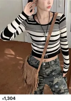 長袖ニット　SHEIN