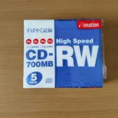 imation CD-RW 700MB 5枚パック