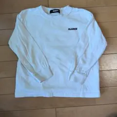 XLARGEKIDS ホワイト 長袖カットソー