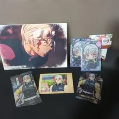 鬼滅の刃　宇髄天元　ステッカー　シール　カード　セット