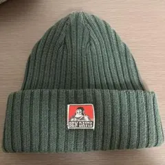 BEN DAVIS ダークグリーン ニット帽