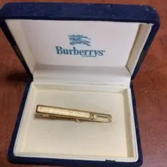 BURBERRYSの金色系ネクタイピン(中古品)ケース付お値下げ一切不可