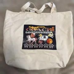 【GWセール】新品　COACH コーチ 福袋 ビッグ キャンバス トートバッグ