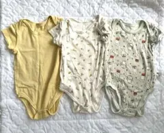 ベビー肌着 3枚セット 90cm ユニクロ　アカチャンホンポ