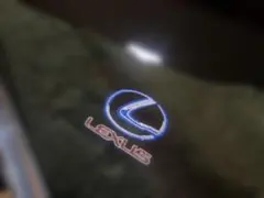 レクサス　カーテシー　足元ロゴランプ　2個SET　LED
