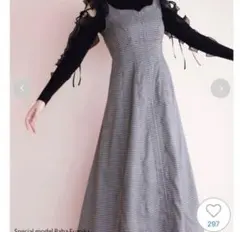 SNIDEL ステッチコルセットライクジャンスカ