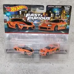 Hot Wheels ワイルドスピード ミニカー2台セット GR SUPRA