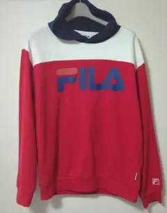 FILA フィラ トリコロールカラー メンズ L パーカー
