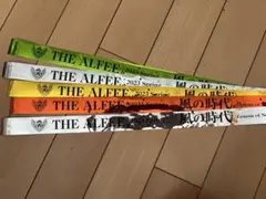 THE ALFEE 銀テープ5本セット(黄緑・黄・橙・銀×2)のサムネイル