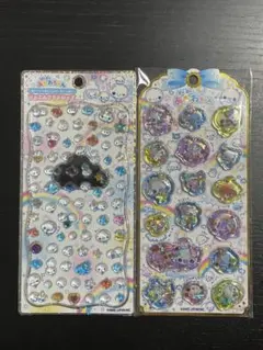 ジュエルプチドロップ　あわわちゃん　ウォーターシール　正規品　2枚セット