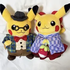 ポケモンセンタートウキョーDX ピカチュウぬいぐるみ 火消し 袴 紳士