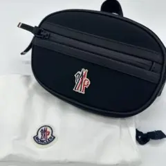 MONCLER モンクレール DURANCE ベルト ボディ バッグ ブラック