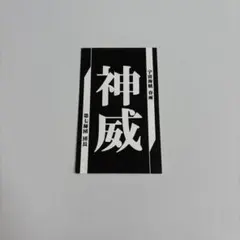 大銀魂展 来場者特典 名刺 神威