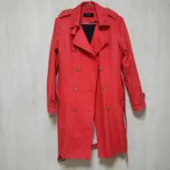 Paul Smith ポールスミス　トレンチコート　コーラルピンク　40サイズ
