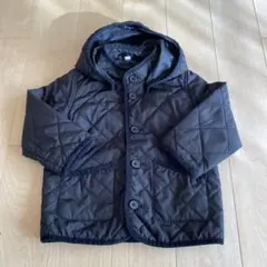 無印良品　キルティングコート　100