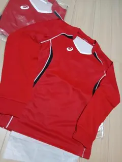 ASICS アシックス バレーボール 長袖ゲームシャツ SS 2点【新品】