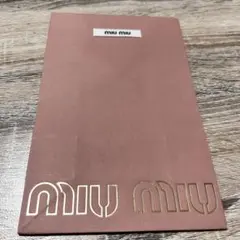 miumiu ショップ袋のサムネイル