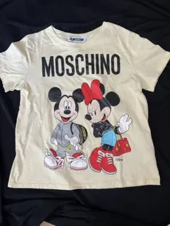H&M Moschino コラボ　ミッキー・ミニー Tシャツ Mサイズのサムネイル