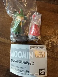ムーミン つまんでつなげてますこっと2 ニンニ スナフキン