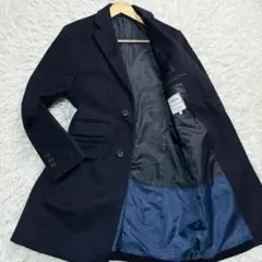 B:MING LIFE STORE ネイビー チェスターコート S