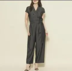 高山直子さんコラボ/ハーフスリーブオールインワン/EiiS 新品タグ付