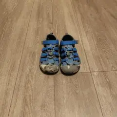 KEEN キッズ サンダル 青