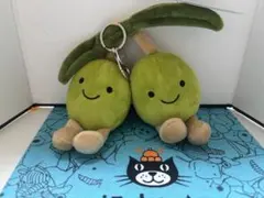 Jellycat オリーブ キーホルダー