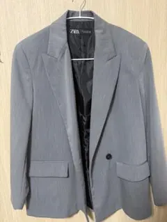 ZARA グレー テーラードジャケット EUR Sのサムネイル
