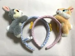 ミスバニー、とんすけ　カチューシャ（2個セット）ディズニーランド　ディズニーシーのサムネイル