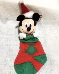 ディズニー ミッキー クリスマス ソックス ぬいぐるみ