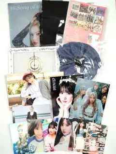 GFRIENDウナグッズポスカトレカクリアファイルシュシュなど15点セット