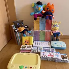ベネッセワールドワイドキッズサウンドプレイボード➕ＤＶＤ➕CD➕本➕パペット